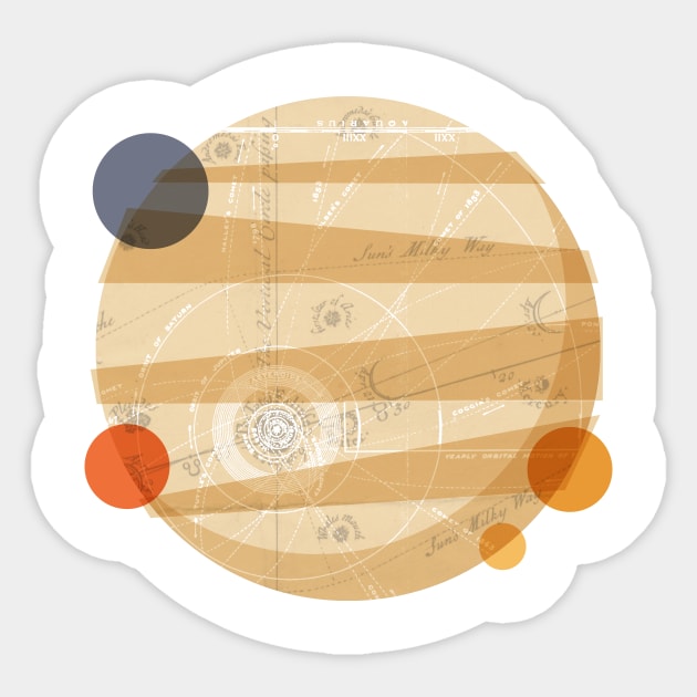 Jupiter Sticker by trevormay